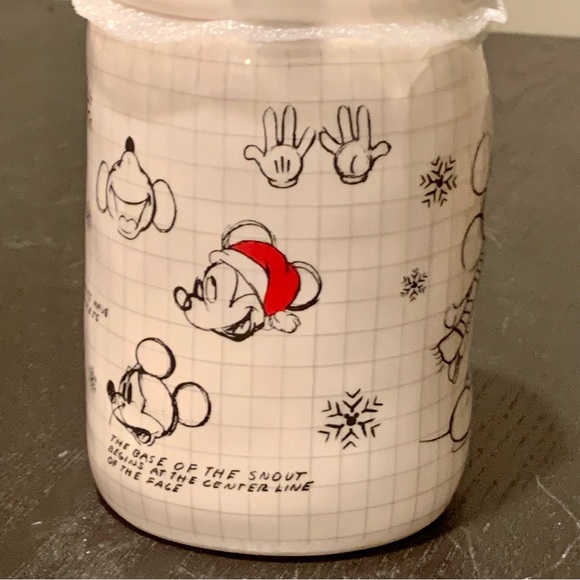 Mickey Santa Hat Mouse Ears Christmas Topper Mug - Disney Sketchbook Collection - Picture 6 of 14